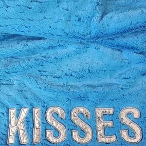 Hershey KISSES Blue Fleece Throw Blanket 40"x50"